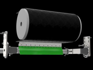 racloir Just-Clean HM120 avec fixation BFMS sous le tambour