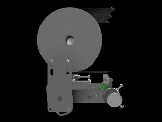 emplacement du racloir sur le convoyeur avec fixation BFMS